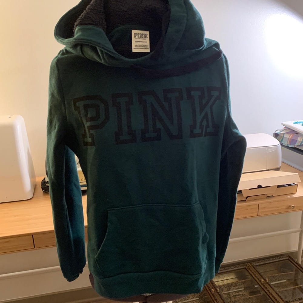 Pink Victoria’s Secret hoodie